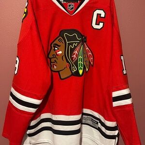 Toews Chicago Blackhawks Red Hockey Jersey
